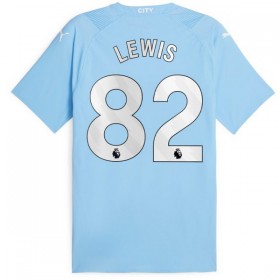 Manchester City 2023-24 Lewis 82 Koti - Jalkapallo Pelipaidat (S/S)